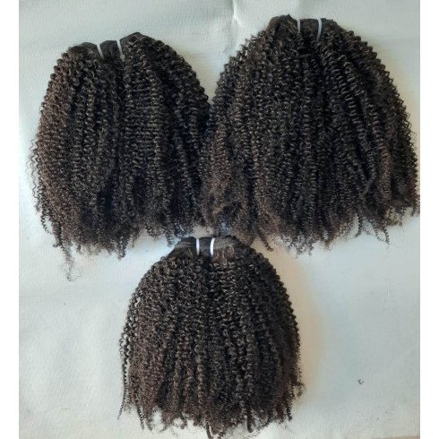 Steamed Afro Micro Kinky Curly Hair